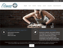 Tablet Screenshot of fitnessplus.fr